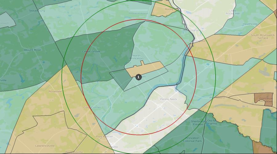 Princeton, New Jersey - Average Household Expenditure for Health Insurance